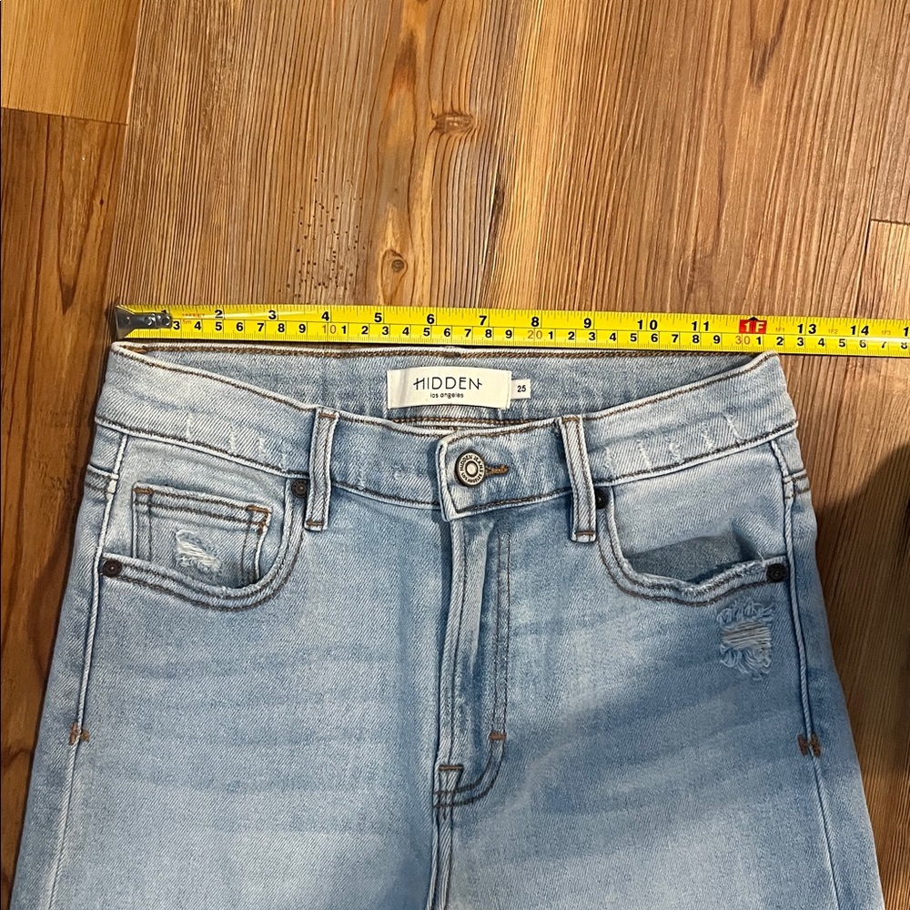 Hidden High Rise Denim Jeans - Picture 10 of 12